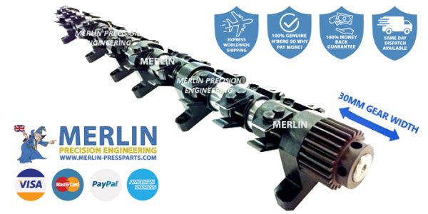 Heidelberg SM-72 Pincer Bar 93.580.328 (30mm Gear Width)
