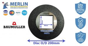 Baumueller brake pad for Heidelberg CD102 XL105 C4.101.3023.1